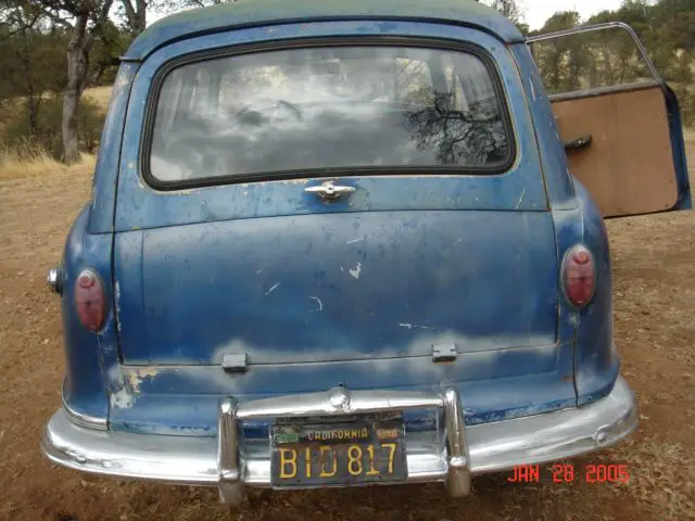 1951 nash kalvinator wagon project