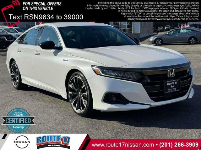 2022 honda accord hybrid base
