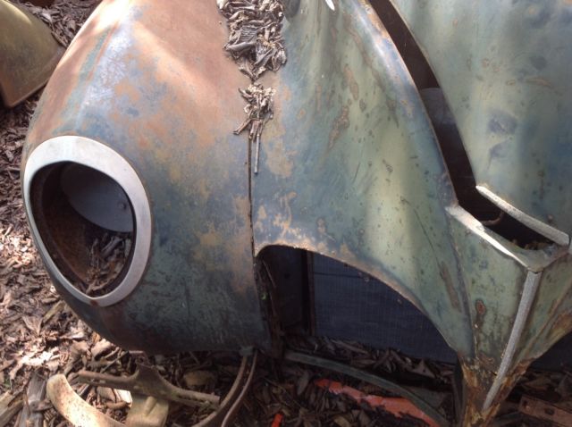 1938 lincoln zephyr 4 door sedan v-12 project car