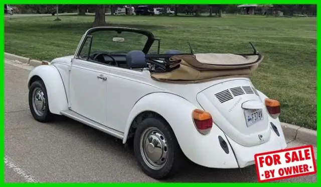 1979 vw super beetle restored convertible new 4 cylinder engine rwd c84243