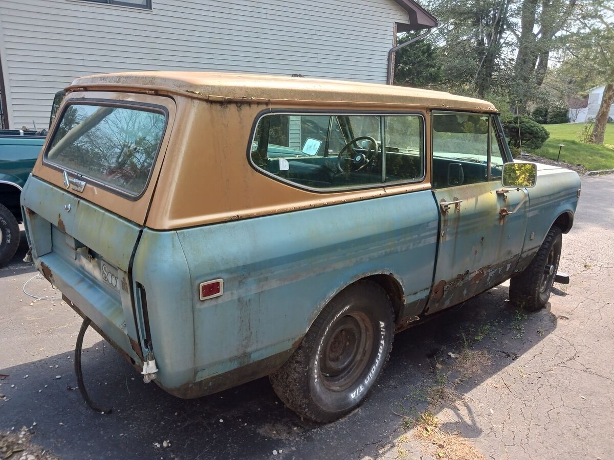 1980 international scout ii 345 v8 auto restoration project rebuilt engine 4x4!!