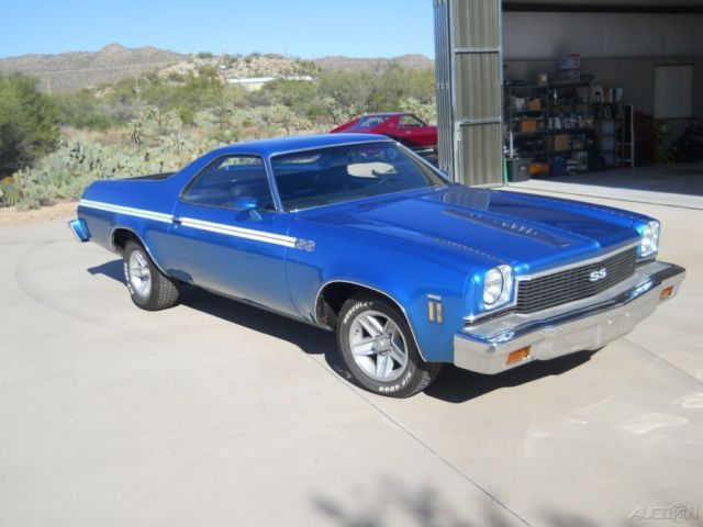 restored1973 chevy elcamino ss 383/400 ps pdb