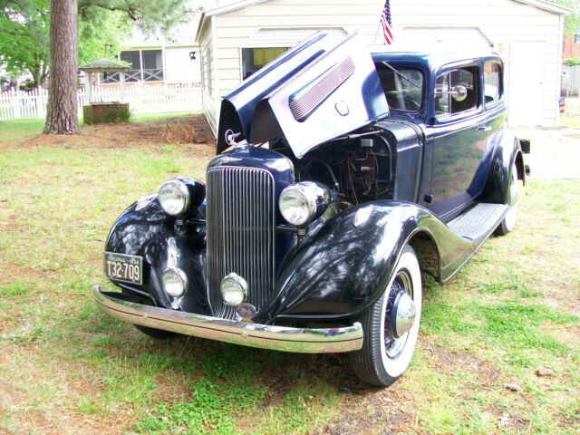 1934 pontiac 2 door sedan model 603 all original interior! straight 8