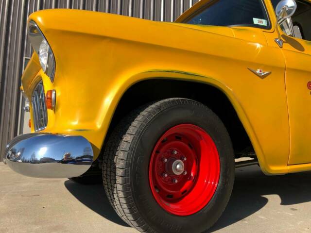 1956 chevyrolet 3100 pickup truck, restored, custom patina paint, classic