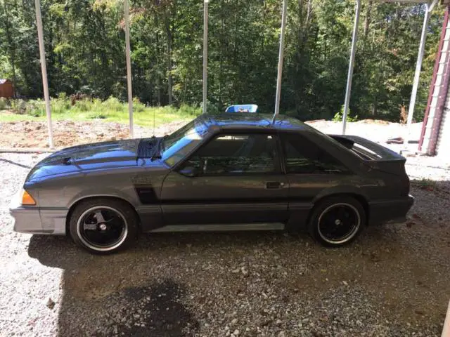 1987 ford mustang - t-top car - supercharged