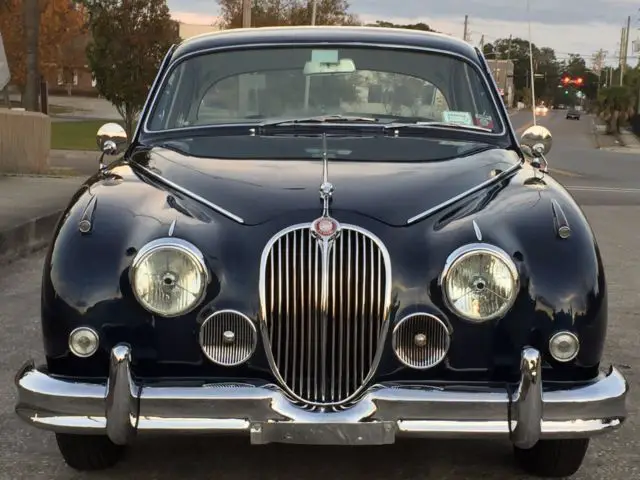 1963 jaguar mk2, blue ext./parchment int., long-term ownership, stunning! *