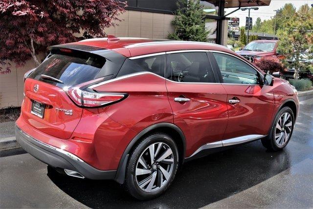 used 2018 nissan murano platinum mount vernon, wa 98273 for sale in mount vernon, washington