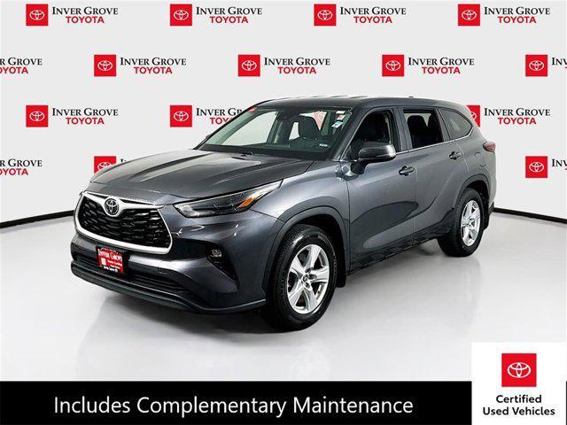 2024 toyota highlander le