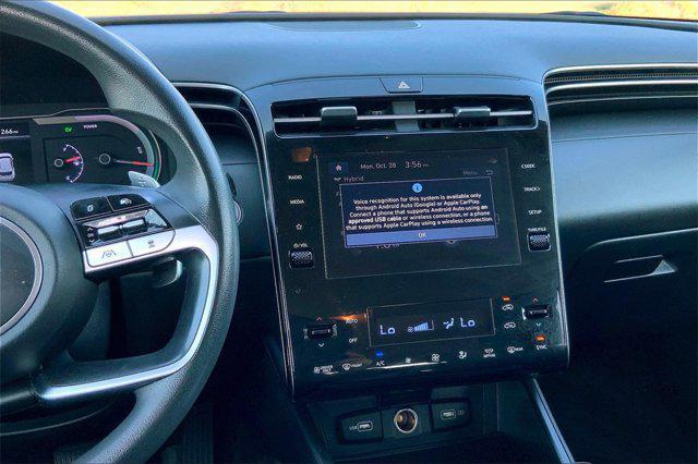2022 hyundai tucson hybrid blue