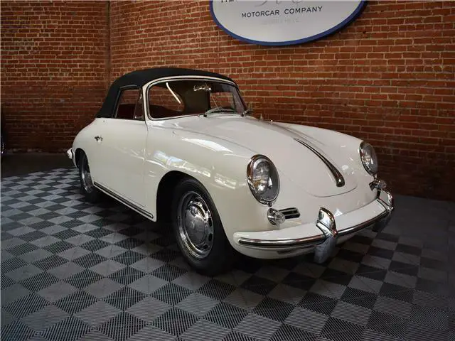 1964 porsche 356, white with 55685 miles available now!