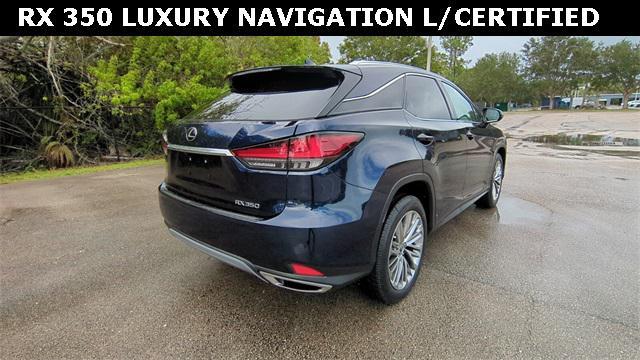 2022 lexus rx 350 luxury