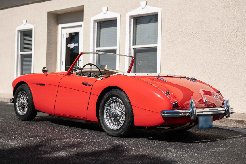 1962 austin-healey 3000 bt7 mk ii 4-seat roadster