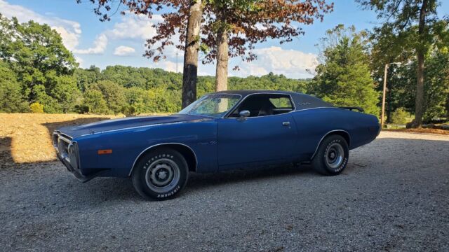 1972 dodge charger coupe blue rwd automatic special edition