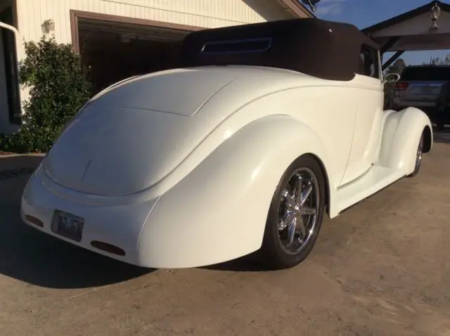 37 ford club cabriolet roadster - 125k pro built - ground up total custom build!