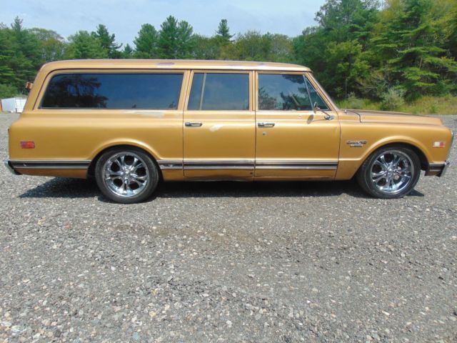 1969 chevrolet suburban..."california burban" awesome barn door lowered truck