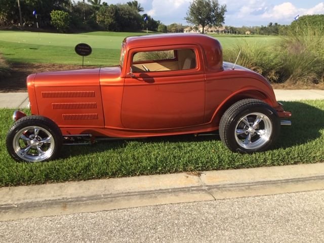 ford 3-window street rod coupe