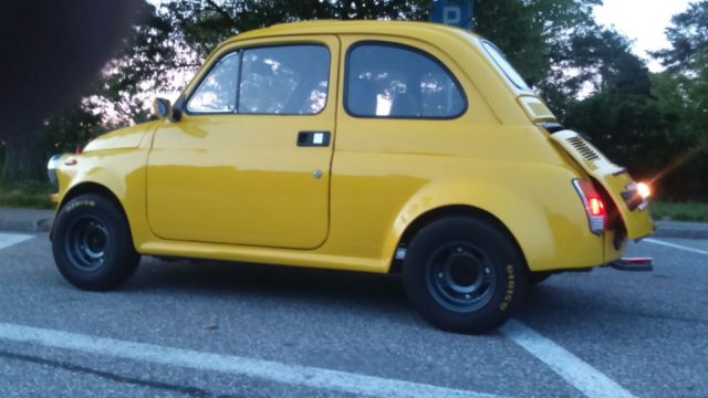 classic fiat 500 1969 abarth replica