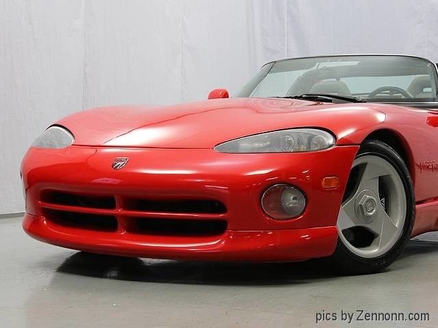 1994 dodge viper rt 10 33527 miles red convertible 8.0l 10 cylinder engine manua