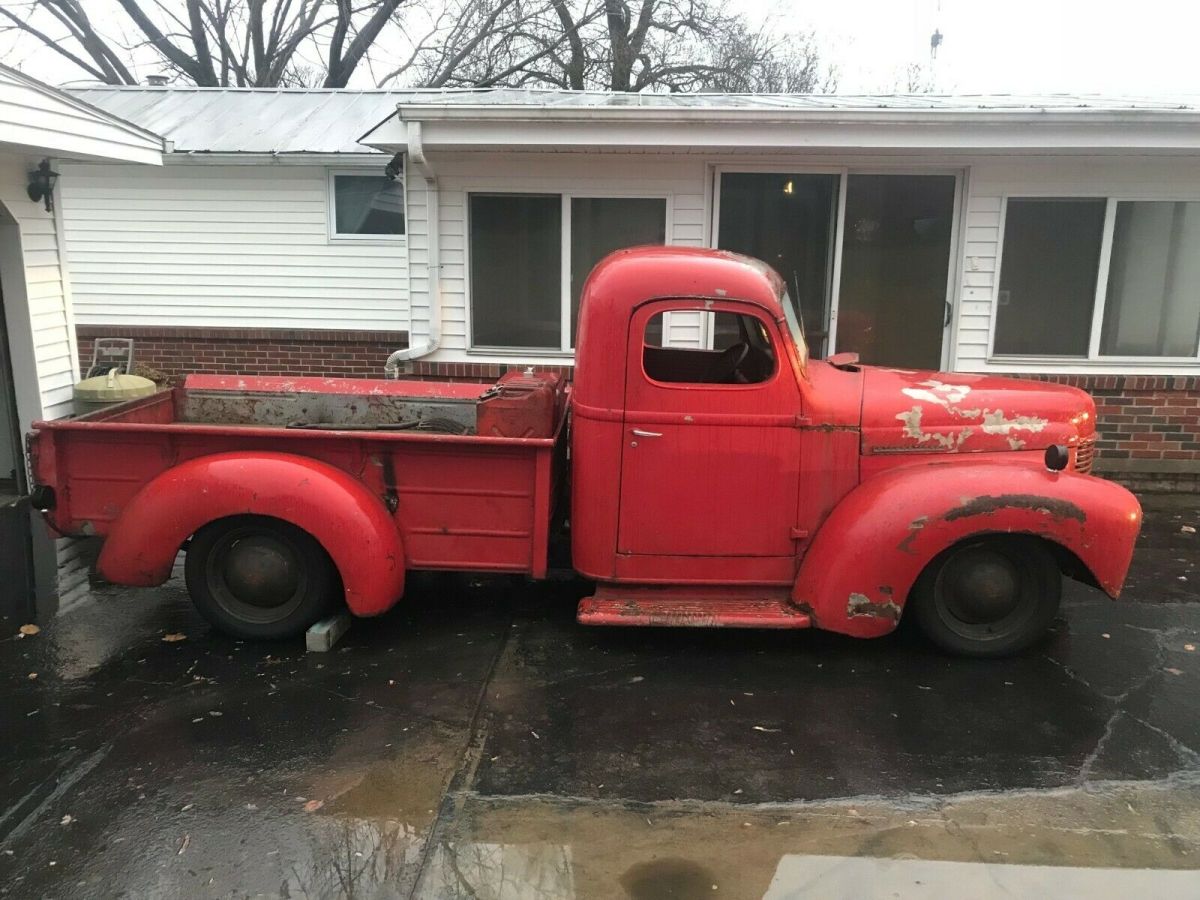 1940 international k1 half ton pickup truck barn find farm truck patina kb1