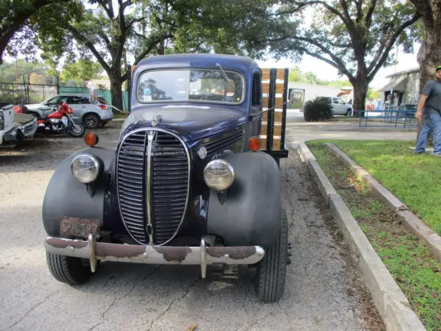 1938 ford pickup truck flat bed 6.9 diesel dana 60 dana 80 4x4 tow rig
