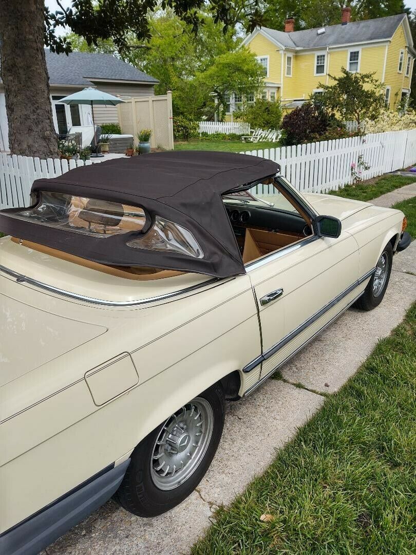 1983 mercedes-benz sl-class convertible