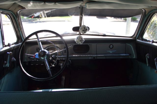 black 1950 studebaker champion 4 door