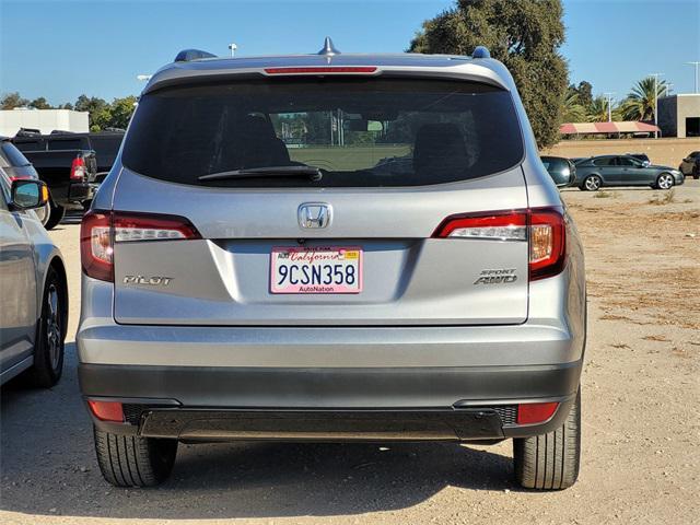 2022 honda pilot awd sport