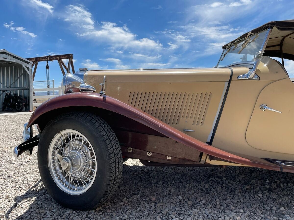 1952 mg "td" convertible (w/ mg "b" upgrades)