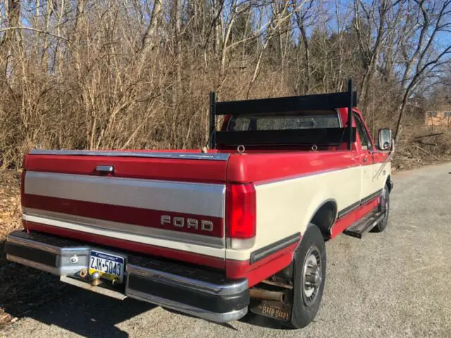 1989 ford f250 clean truck low miles lariat xlt 113k miles grandpas truck farm