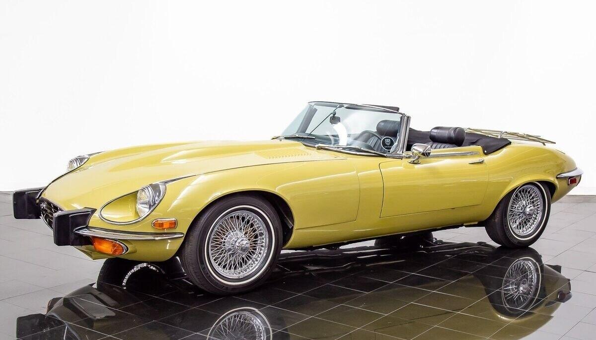 1974 jaguar xk series iii convertible automatic v12 14587 miles