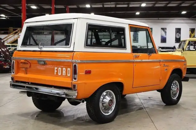 1973 ford bronco 30630 miles grabber orange suv 302 v8 automatic