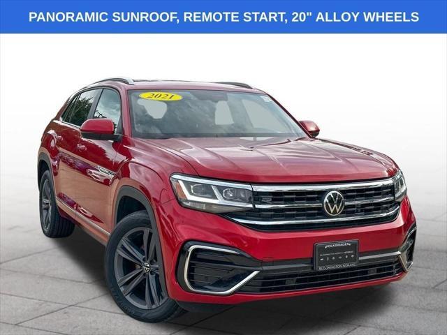 2021 volkswagen atlas cross sport 3.6l v6 se w/technology r-line