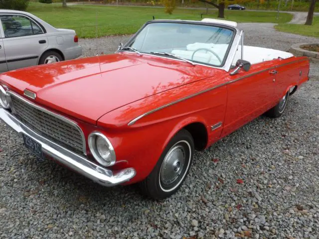 1963 plymouth valiant convertable