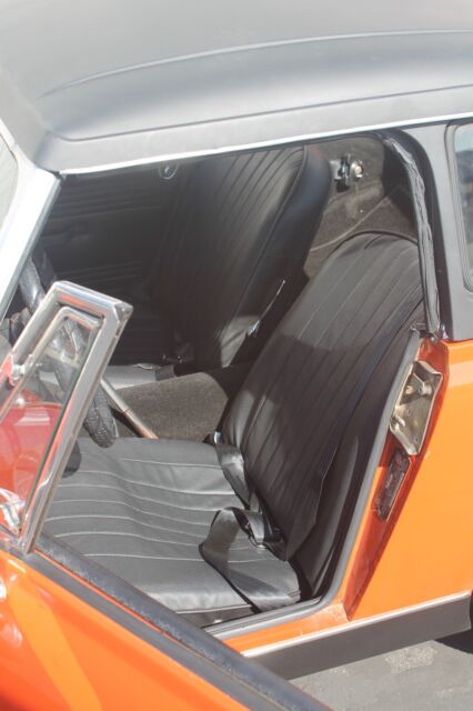 1972 mg midget rust free az car. rare factory hardtop