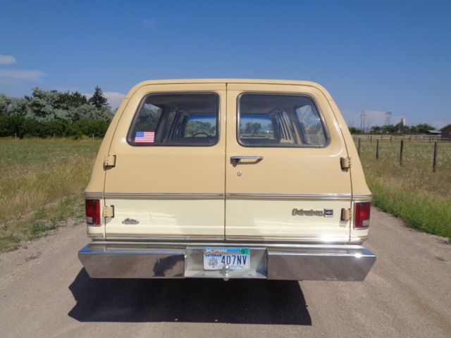 1977 chevrolet suburban barn find c10 k10 4x4 high desert survivor time capsule