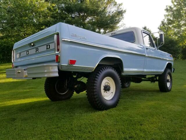1969 ford f250 4x4 "highboy". incredible truck! full frame-off restoration