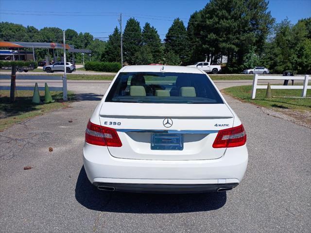 2011 mercedes-benz e-class 4matic