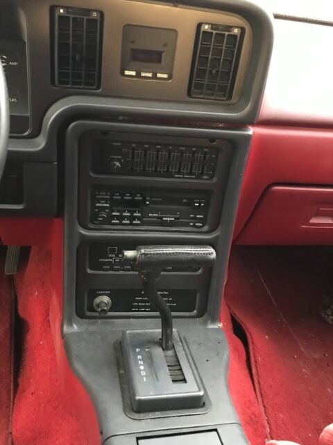 1988 mercury cougar xr-7 sedan 2-door 5.0l; good body condition