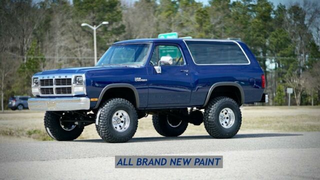 dodge ramcharger / restored / all new paint, suspension , steering, and more!!!!