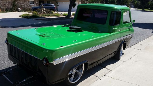 1965 ford econoline pick up "built on tv"