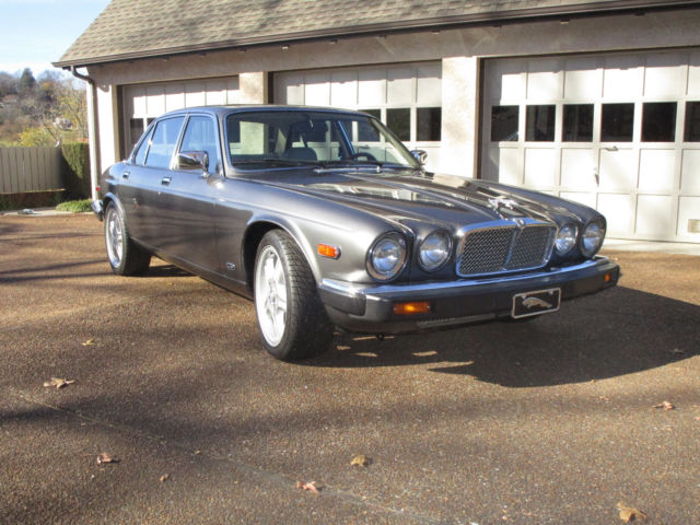 1986 jaguar xj6 4 door sedan gray modified