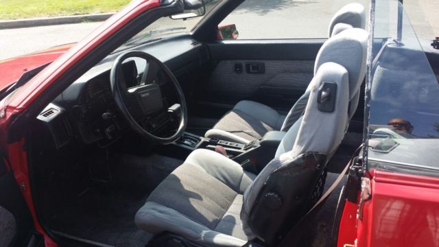 1985 toyota celica gts convertible 2-door 2.4l