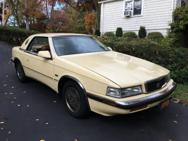 1989 chrysler maserati tc, one owner, only 18,000 original miles!