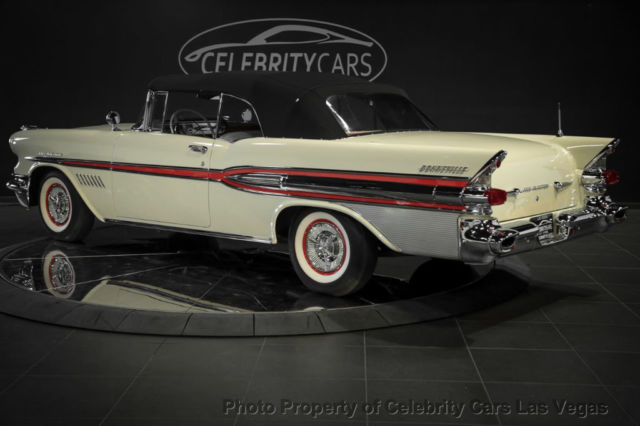 1957 pontiac bonneville, one of 630. rare, full rotisserie restoration