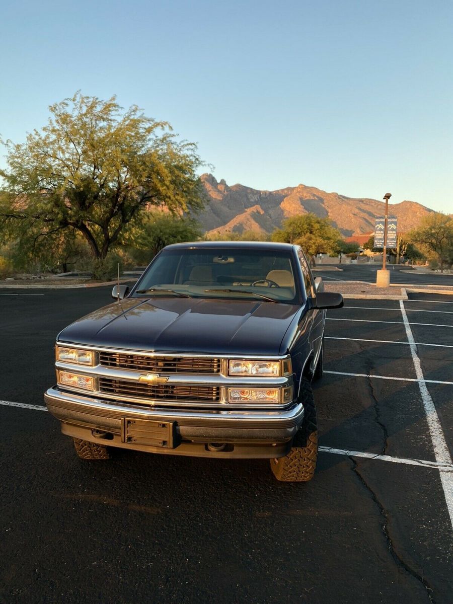 1989 chevrolet k1500 pickup blue 4wd automatic k1500