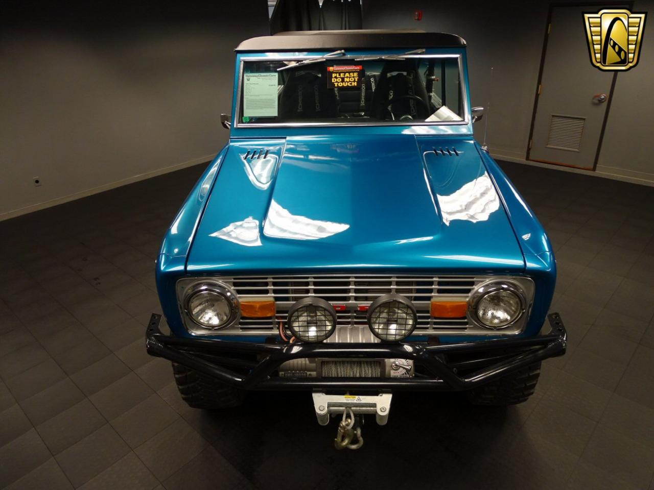 1977 ford bronco 2000 miles blue truck 347 cid v8 3 speed automatic