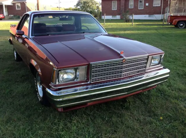1979 chevrolet chevy el camino royal knight edition. beautiful and fast!
