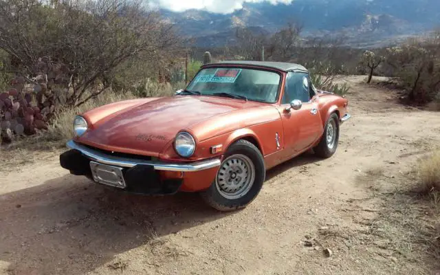 classic triumph spitfire