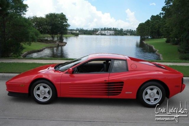 ferrari testarossa leather premium crave luxury auto 281-651-2101