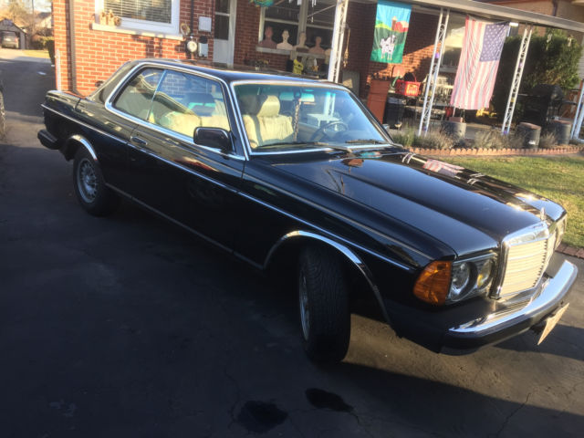1983 mercedes-benz 300cd coupe w123 rare euro turbodiesel 2-door